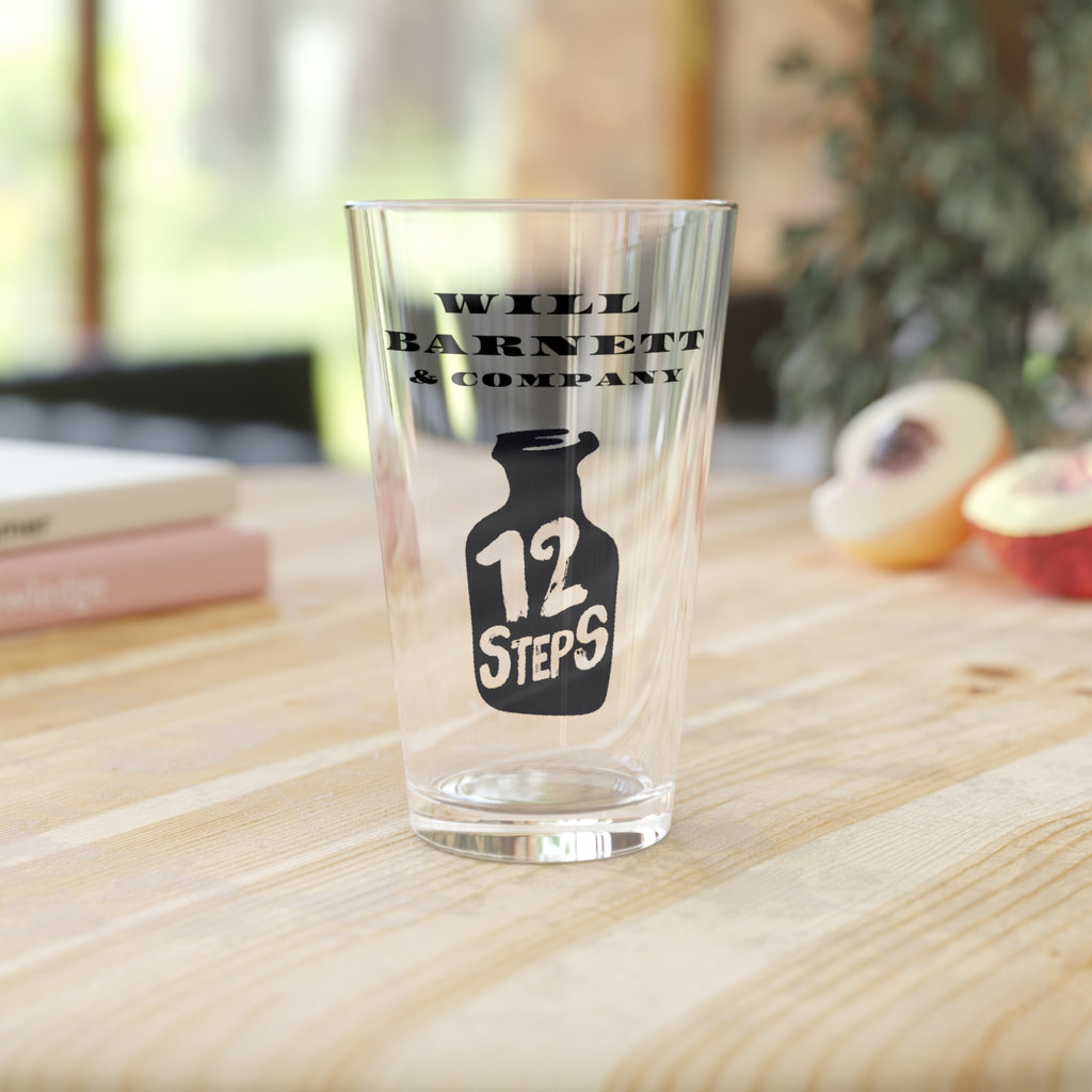 12 Steps Pint Glass