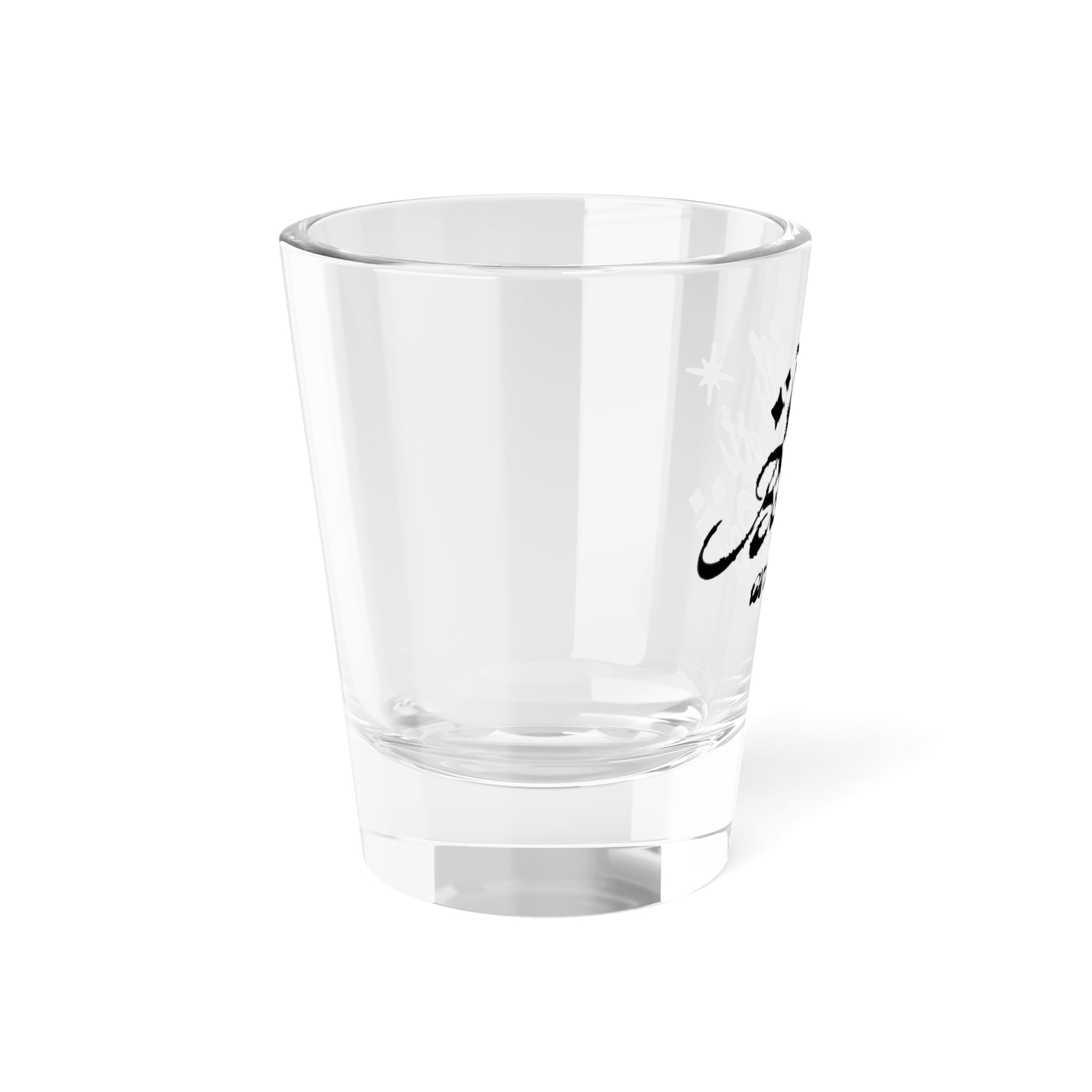 Script Shot Glass