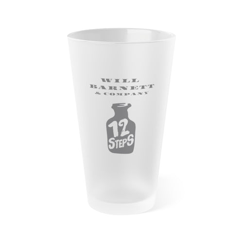 12 Steps Pint Glass - Frosted