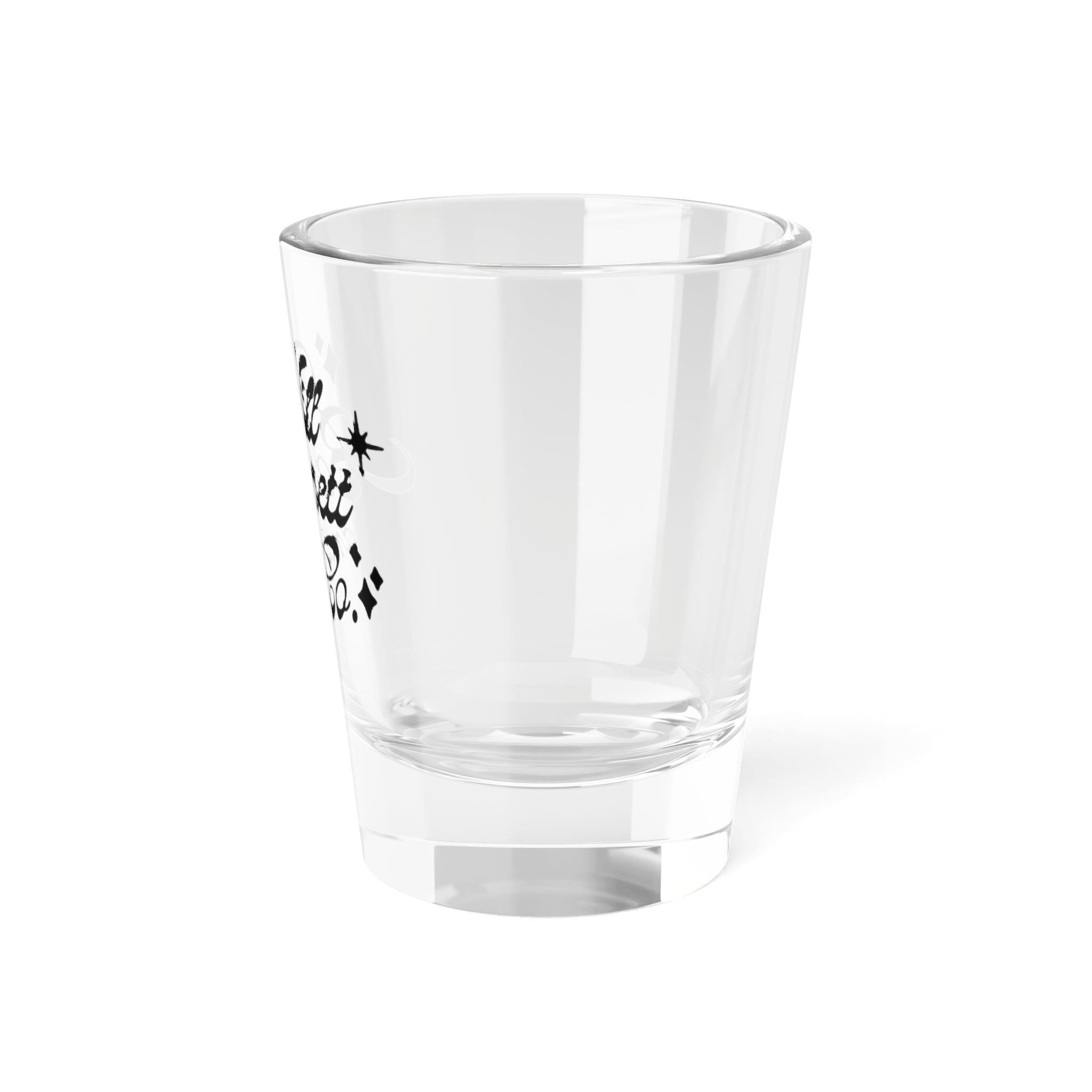 Script Shot Glass